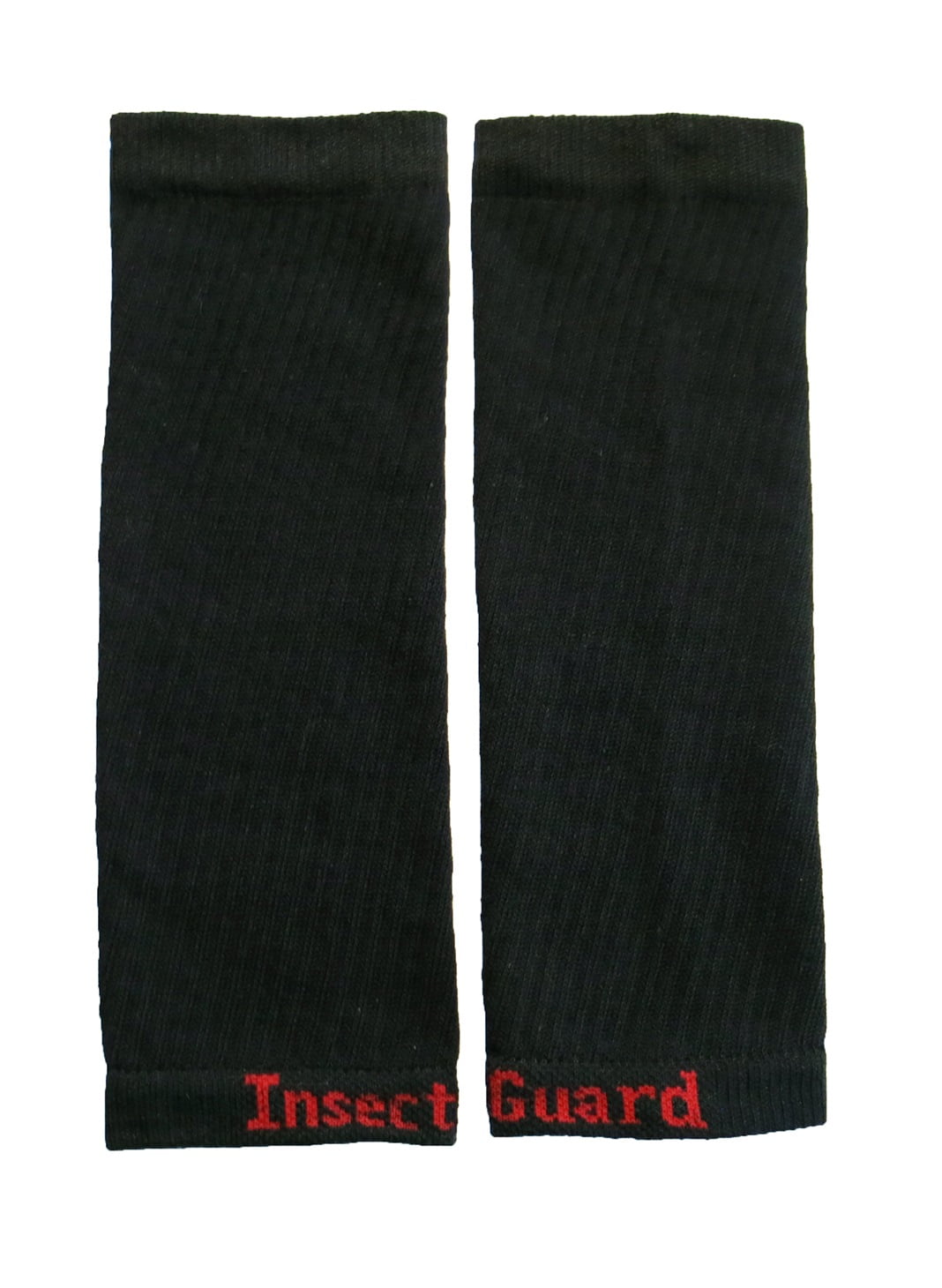 InsectGuard Permethrin Treated Tick Gaiters/Sleeves and Mosquitoes Flies Chiggers & More Insect Repellent Extra Wide 10 Inch Long Pair (Black XW)
