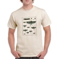 thumbnail image 1 of Insects Encyclopedia T-Shirt Men -Denis Diderot Designs, Male Small, 1 of 4