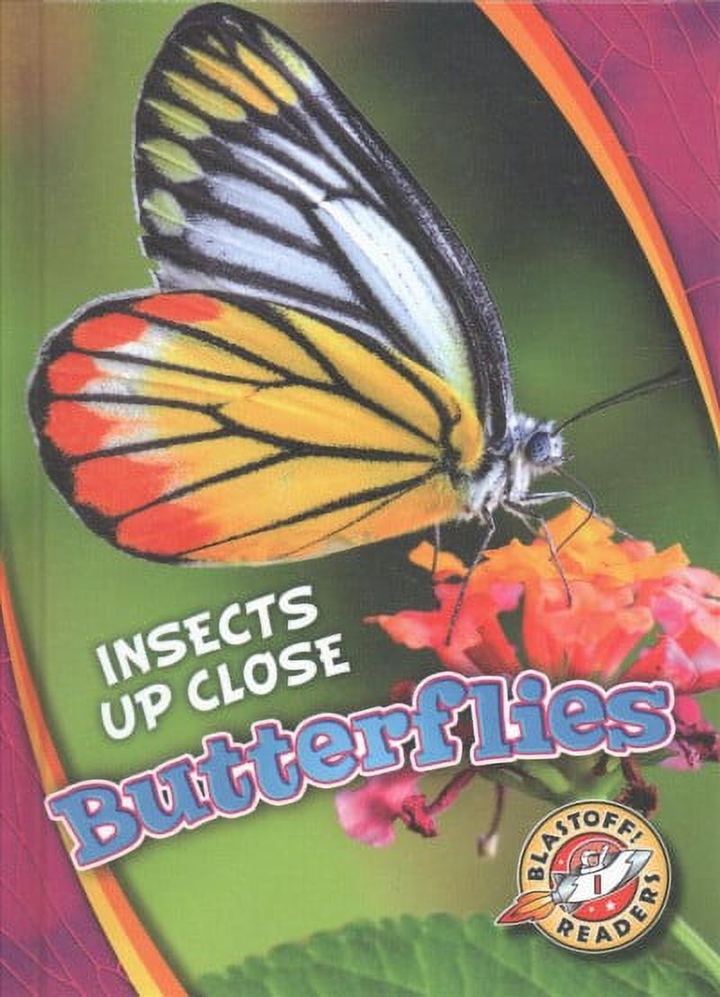 Bookflies Insects Insects Up Close: Butterflies (Hardcover) - Walmart.com