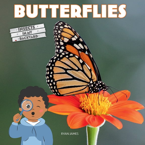 Pre-Owned Insects in My Backyard Butterflies, (Hardcover)