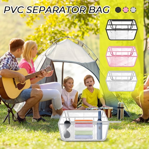 Insert Bag Organizer PVC Divider Inner Bag Liner Beach Bag Accessory For Handbag Storage And Organization
