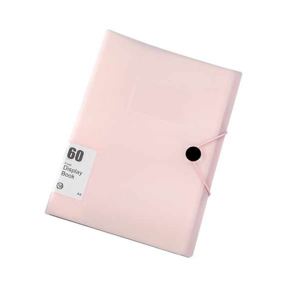 Insert Music Sheet Folder, Exam Paper Organizer, Student Certificate Storage, Document Wallet for Sheet Music, Tests, Papers, Expandable File for School, Pink, 100 Pages