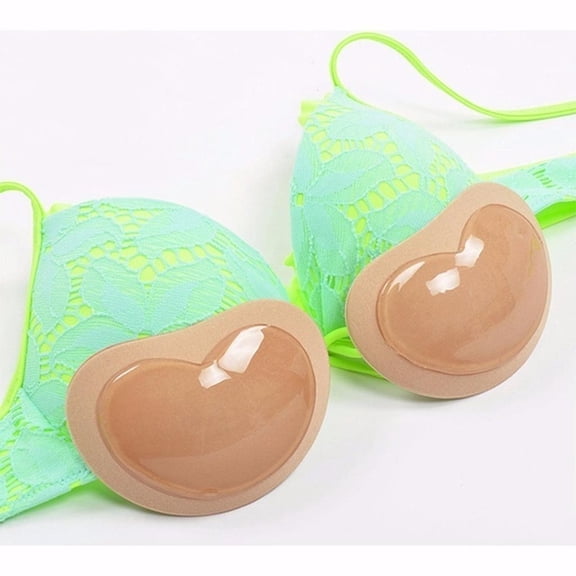 Insert Pads, Silic Bra Pads, Bra Push Pads Enlargement for Swimsuit And Color, as described