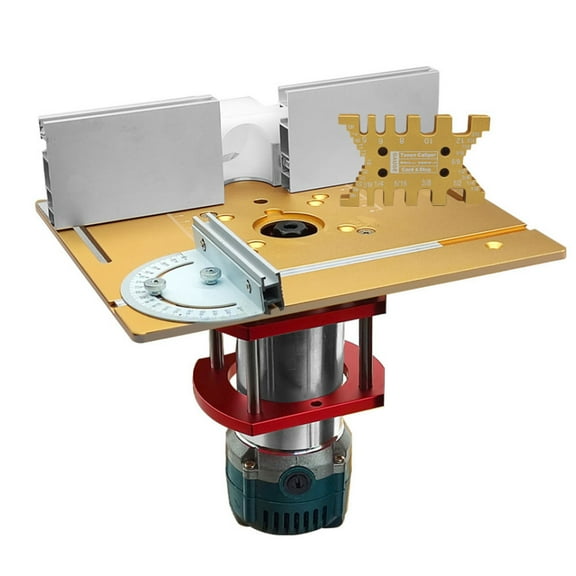 Insert Plate,Plate Alloy Wood Flip Auxiliary Tool Wood Flip Plate Router Flip Benches Router Plate Flip-plate Flip Benches. Benches Router Plate Flip-plate Flip Benches Table Panel Wood Buzhi