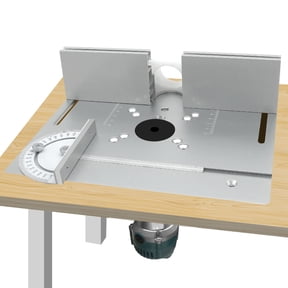 Insert Plate,Table Plate Alloy Flip Auxiliary Tool Wood Flip Router Table Plate Alloy Wood Auxiliary Tool Benches Table Saw Panel Dsfen Panel Router Templates Router Plate Benches