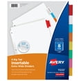 thumbnail image 1 of "Insertable Big Tab Dividers, 8-Tab, 11 1/8 X 9 1/4 | Bundle of 5 Sets", 1 of 7