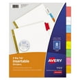 thumbnail image 1 of "Insertable Big Tab Dividers, 8-Tab, Letter | Bundle of 2 Sets", 1 of 5