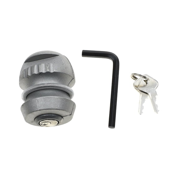 Insertable Coupling Lock Hitch Lock Tow Caravans Anti Theft Device Trailer Hitch 50mm