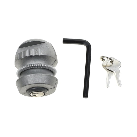 Insertable Hitch Coupling For Caravans or Trailer For Security Insertable Anti Theft with 2 Keys