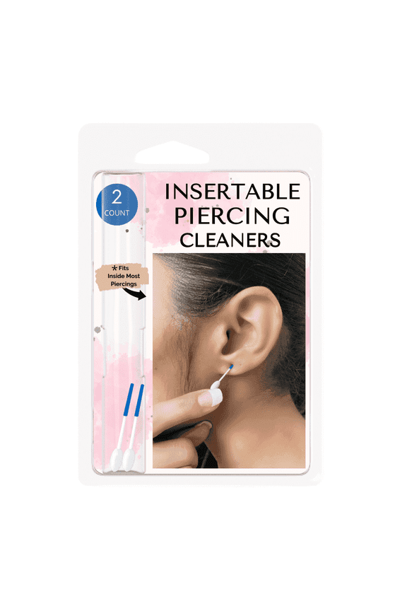 Insertable Piercing Applicator Sturdy Tips - 2 Count