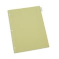 thumbnail image 1 of Universal UNV20841 11 in. x 8.5 in. Insertable Tab Index with 8 Clear Tabs - Buff (24/Box), 1 of 6