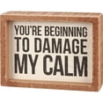 thumbnail image 1 of Inset Box Sign - Damage, 1 of 4