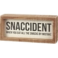 thumbnail image 1 of Inset Box Sign - Snaccident, 1 of 1