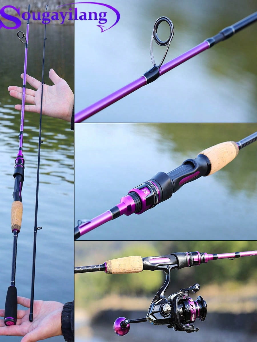 Inshore Saltwater Fishing Rods,Carbon Body,EVA Cork Grip ,2 Sections 5 ...
