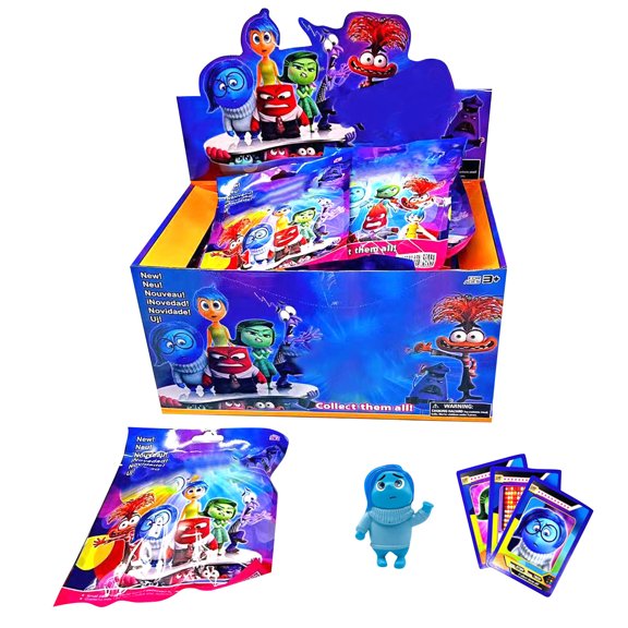 Inside Out 2 Advent Calendar, Christmas Cute Figures, Christmas Advent Calendar 2024, 24Pcs Inside Out 2 Toys, Christmas Advent Calendar, Christmas Countdown Calendar Decors