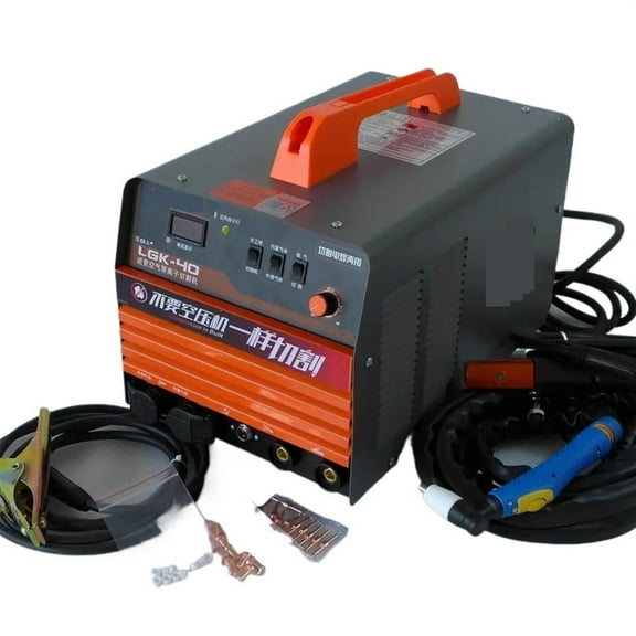 Inside Air Compressor Plasma Cutter Cutting Machine 40A LG40 LGK-40 HF no Arc MMA Cutter 2 in 1 1mm-6mm max 12mm ,Long Lasting
