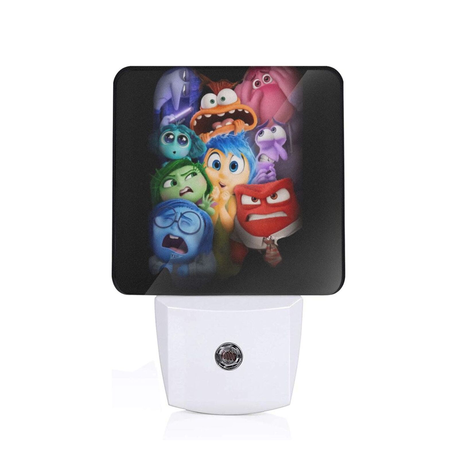 Inside Out Angry Sadness Joy Disgust Disgust Night Light,Plug-in LED ...