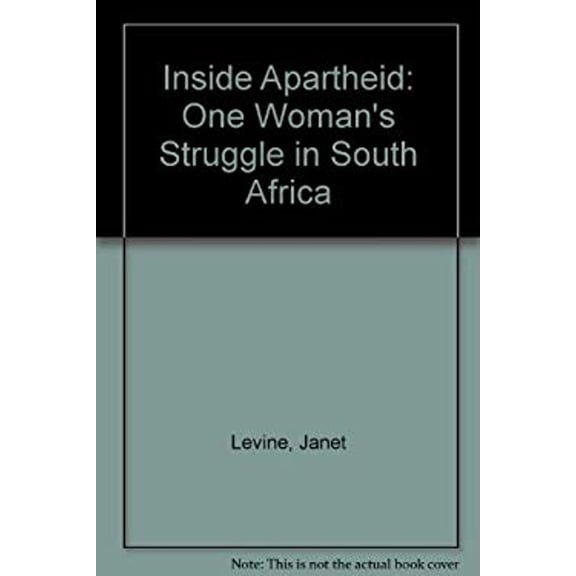 Pre-Owned Inside Apartheid : One Woman's Struggle in South Africa (Paperback) 9780809241491