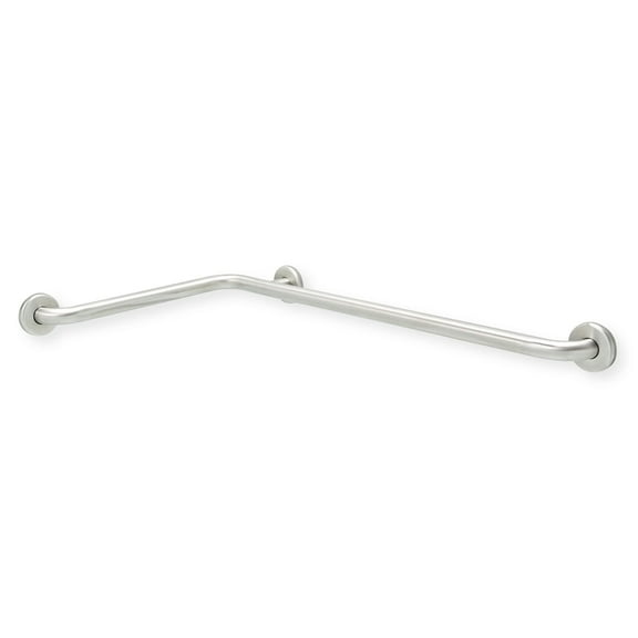 Inside Corner Grab Bar - ADA Bathroom Safety Handrail/304 Stainless Steel/Smooth/ 34 x 18 x 1.50"