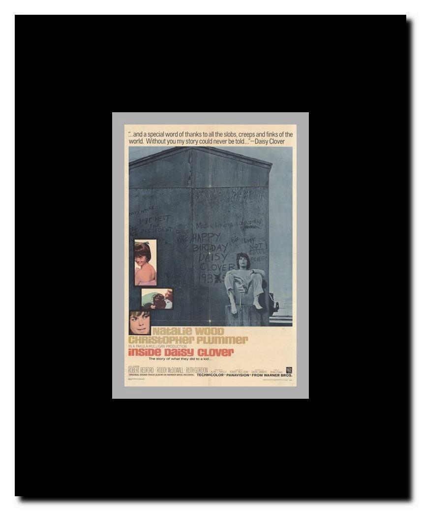 Inside Daisy Clover Framed Movie Poster
