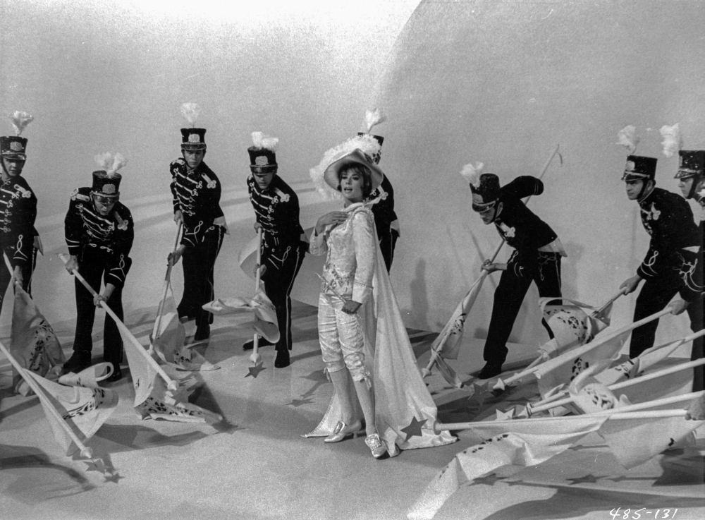 Inside Daisy Clover Group of People Perform in Black and White Photo