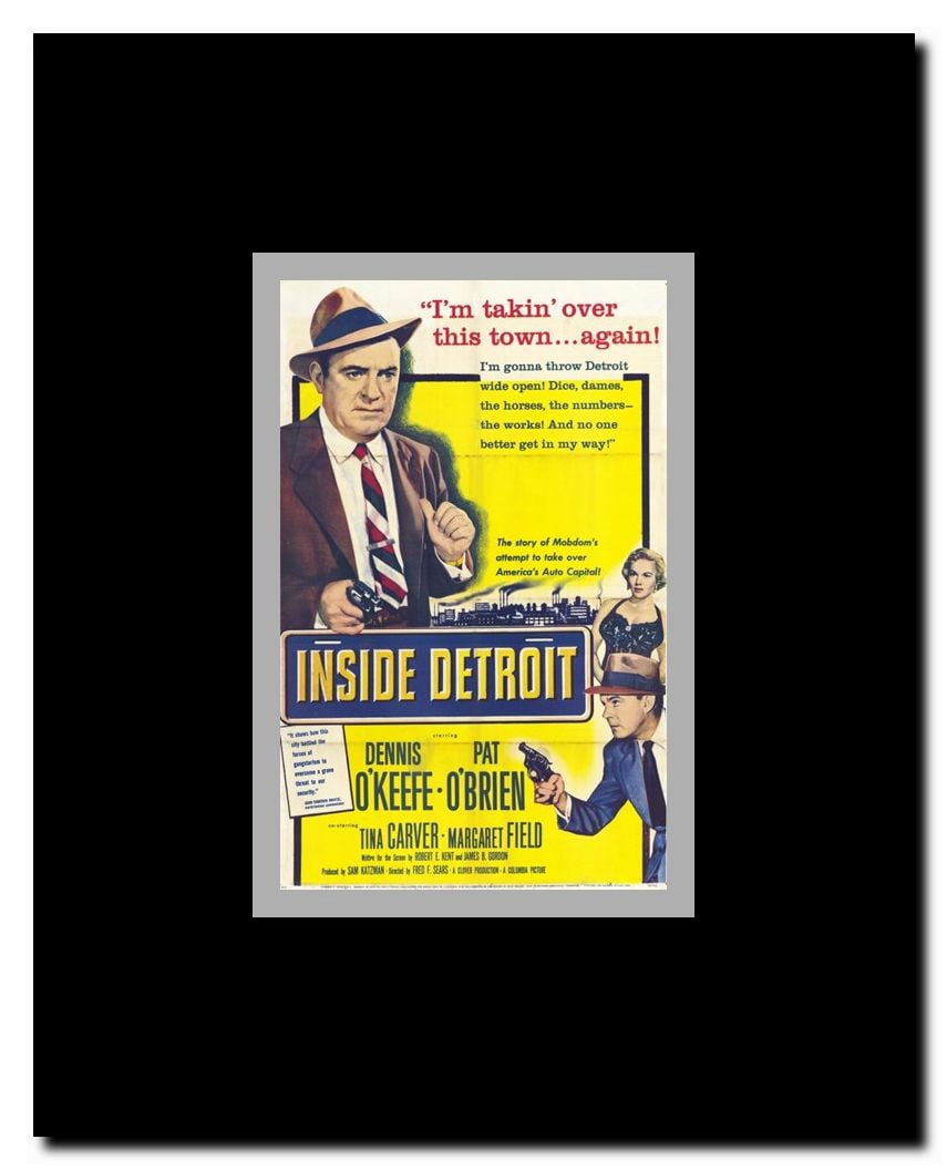 Inside Detroit Framed Movie Poster