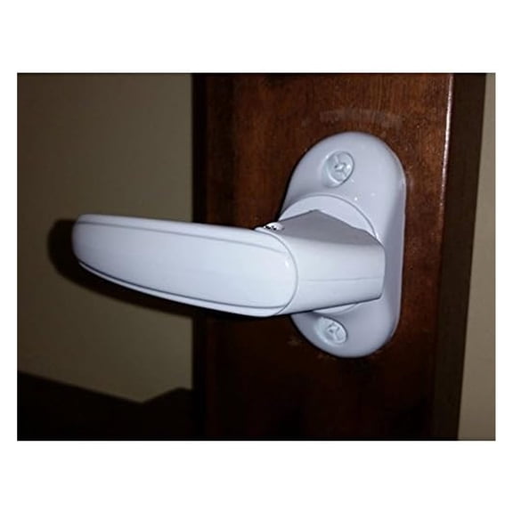 Inside Handle Storm Door White