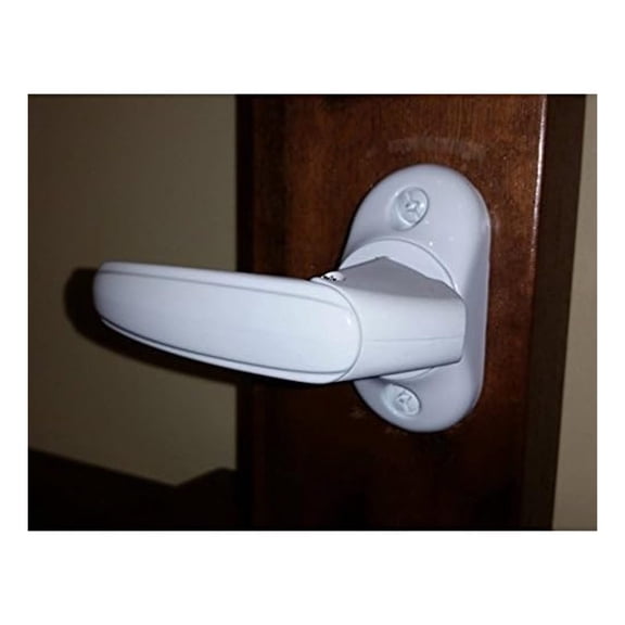 Inside Handle Storm Door White