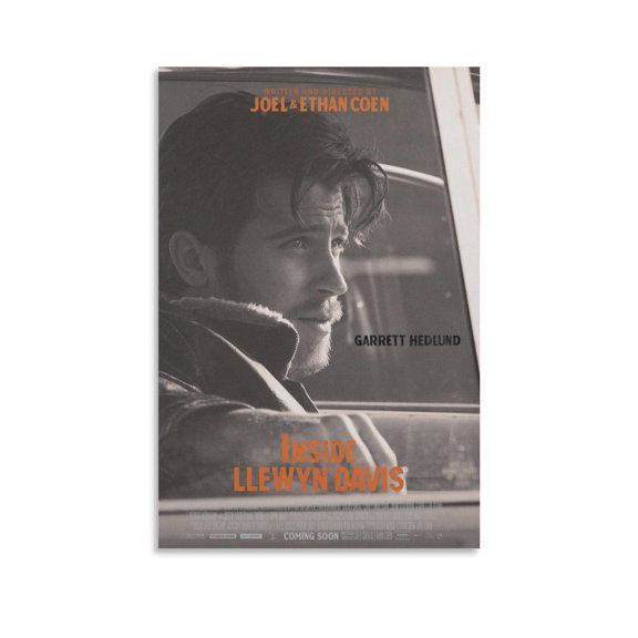Inside Llewyn Davis Classic Movie Poster Canvas Art Poster and Wall Art Picture Print Modern Family bedroom Decor Posters 16x24inch(40x60cm)