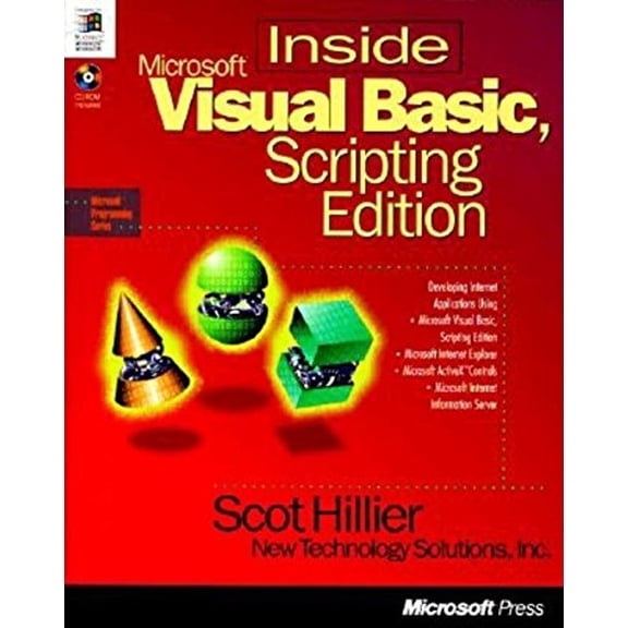 Pre-Owned Inside Microsoft Visual Basic: Scripting Edition (Microsoft Programming Series), 9781572314443, 1572314443, Paperback,