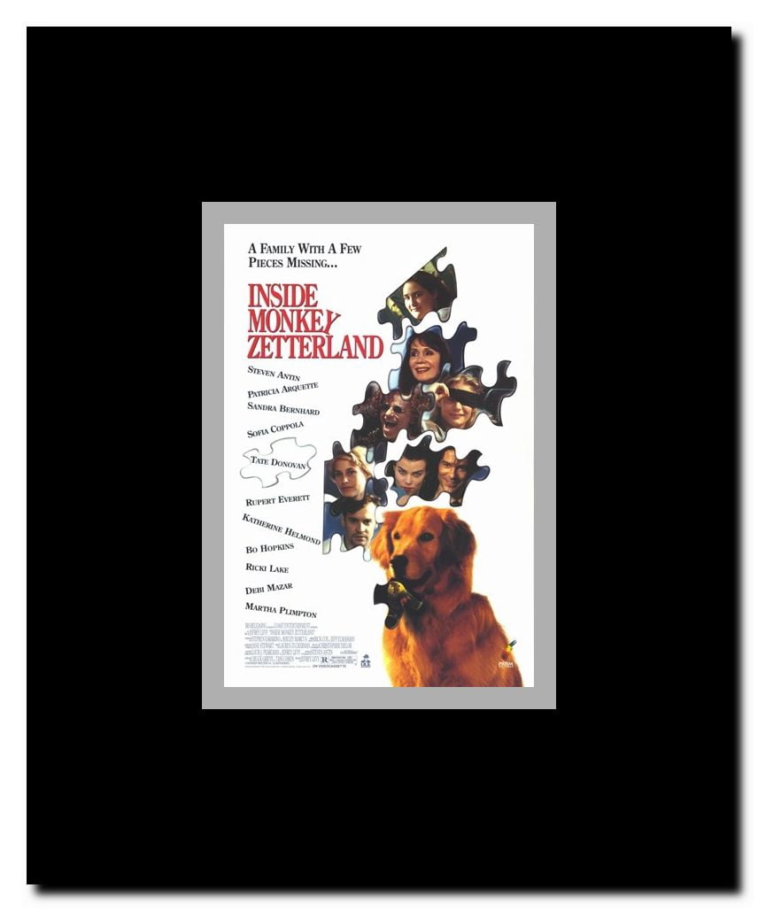 Inside Monkey Zetterland Framed Movie Poster