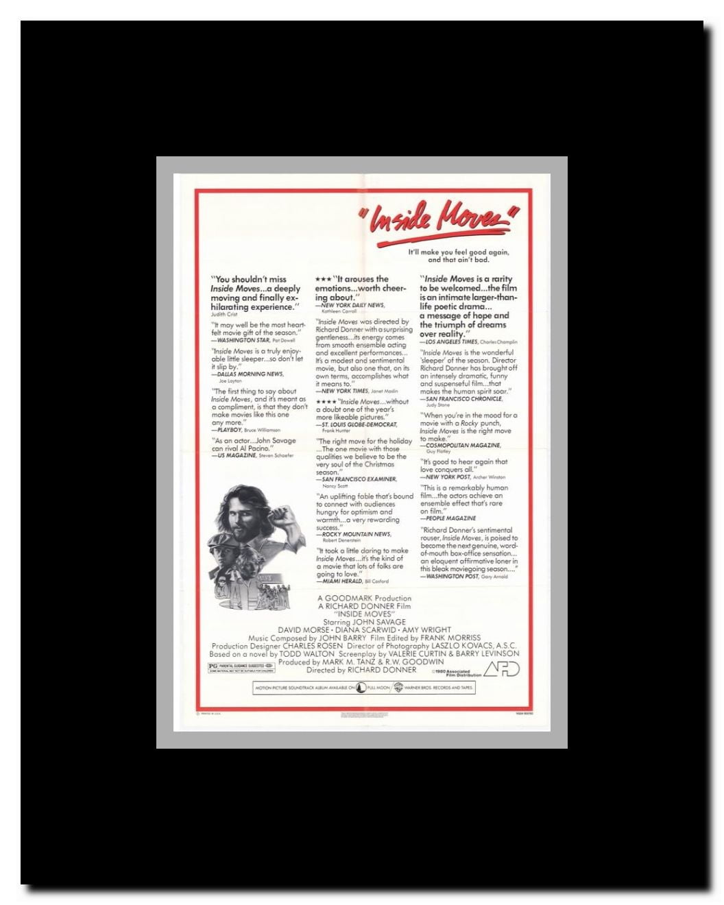 Inside Moves Framed Movie Poster