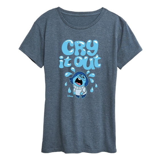 Inside Out 2 - Cry It Out - Women's Short Sleeve Graphic T-Shirt