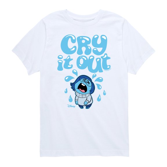 Inside Out 2 - Cry It Out - Youth And Toddler Short Sleeve T-Shirt