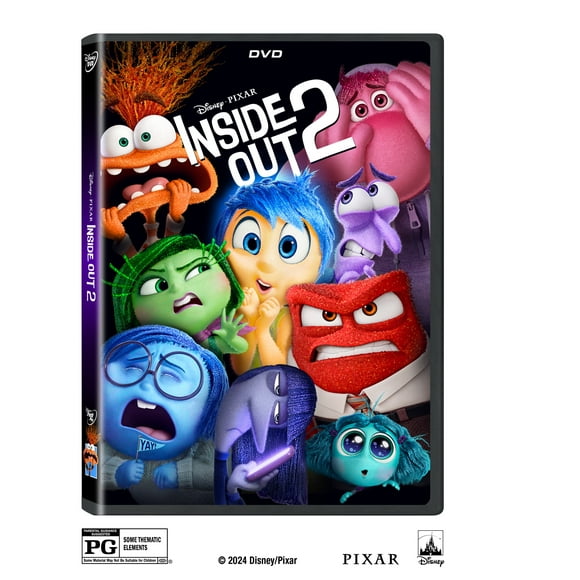 Inside Out 2 DVD (DVD) Disney Family