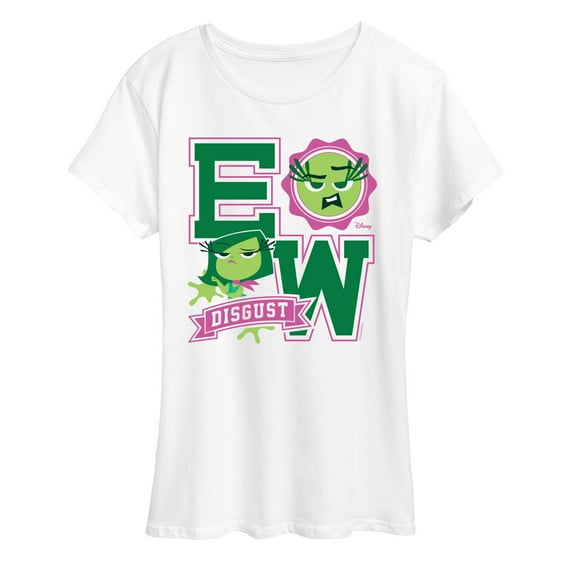 Inside Out 2 - Disgust Collegiate - Women's Short Sleeve Graphic T-Shirt