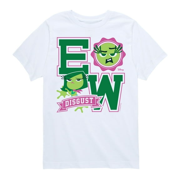 Inside Out 2 - Disgust Collegiate - Youth And Toddler Short Sleeve T-Shirt