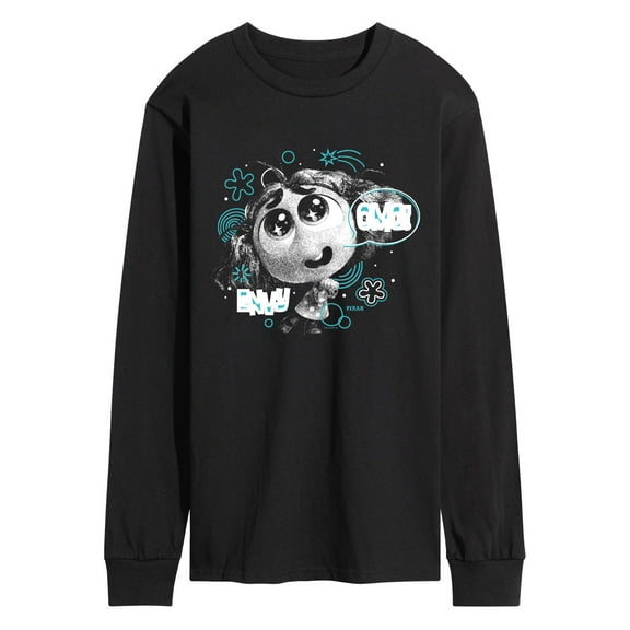 Inside Out 2 - Doodle Portrait Envy - Men's Long Sleeve Graphic T-Shirt