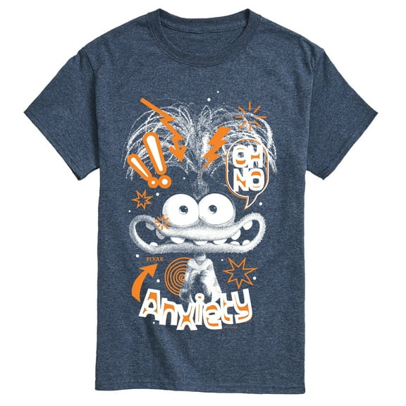 Inside Out 2 - Doodle Portrait - Men's Short Sleeve Graphic T-Shirt