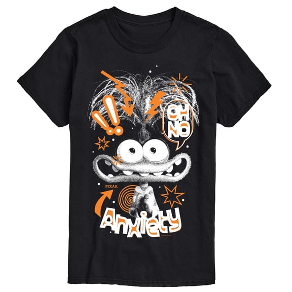 Inside Out 2 - Doodle Portrait - Men's Short Sleeve Graphic T-Shirt