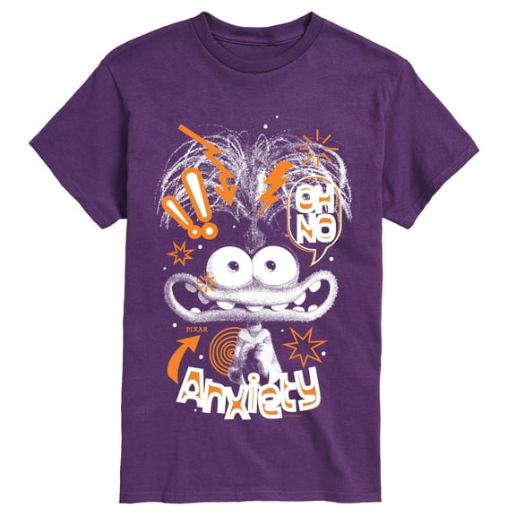 Inside Out 2 - Doodle Portrait - Men's Short Sleeve Graphic T-Shirt