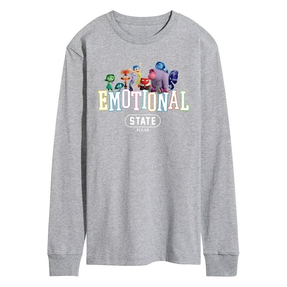 Inside Out 2 - Emotional State - Men's Long Sleeve Graphic T-Shirt