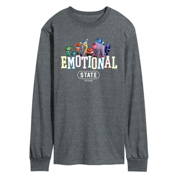 Inside Out 2 - Emotional State - Men's Long Sleeve Graphic T-Shirt