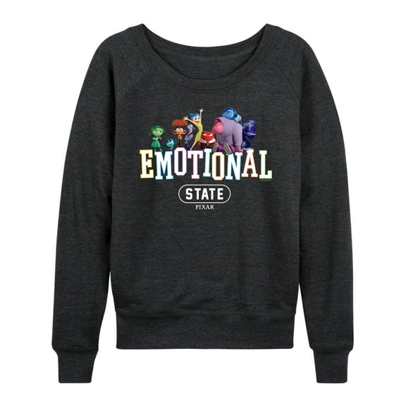 Inside Out 2 - Emotional State -Women's French Terry Long Sleeve Pullover