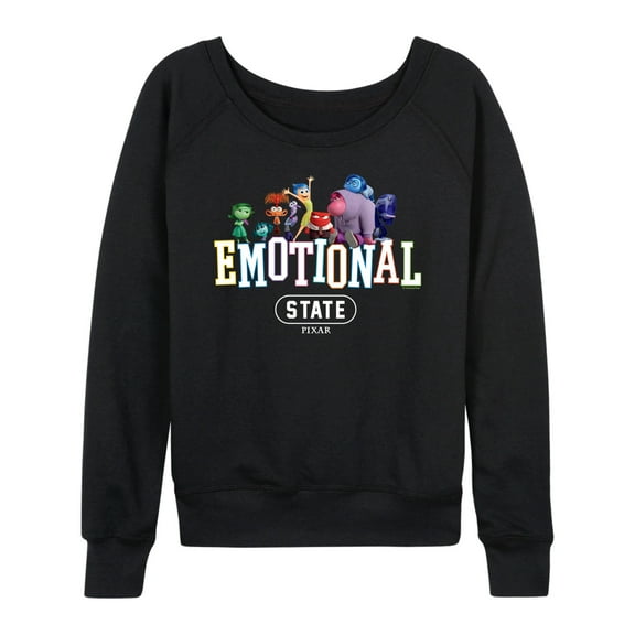 Inside Out 2 - Emotional State -Women's French Terry Long Sleeve Pullover