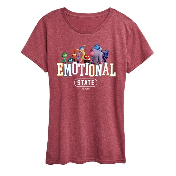 Inside Out 2 - Emotional State - Women's Short Sleeve Graphic T-Shirt