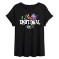 thumbnail image 1 of Inside Out 2 - Emotional State -Womens Oversized Graphic T-Shirt, 1 of 4