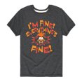 thumbnail image 1 of Inside Out 2 - Everythings Fine - Youth And Toddler Short Sleeve T-Shirt, 1 of 4