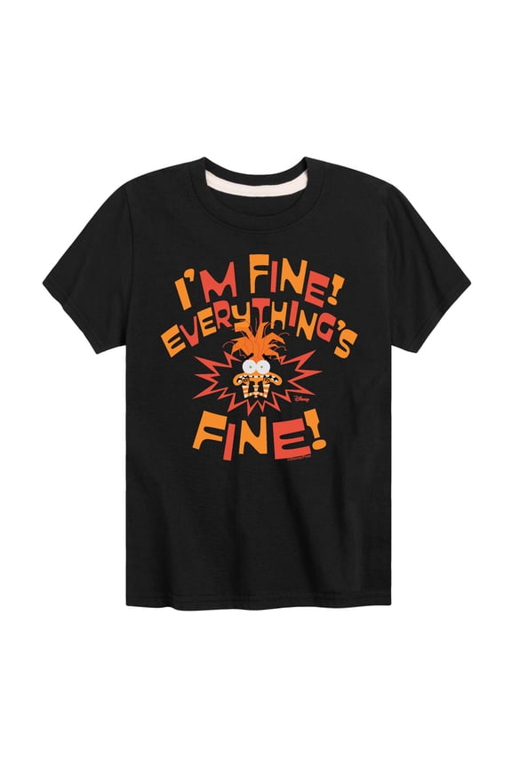 - Everythings Fine - Youth And Toddler Short Sleeve T-Shirt