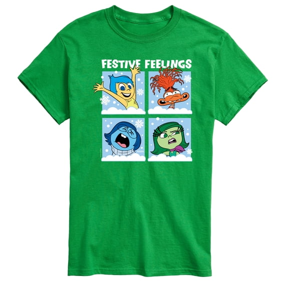 Inside Out 2 - Festive Christmas Feelings Men's Short Sleeve Graphic T-Shirt